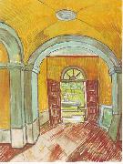 Vincent Van Gogh Entrance of the Hospital France oil painting artist